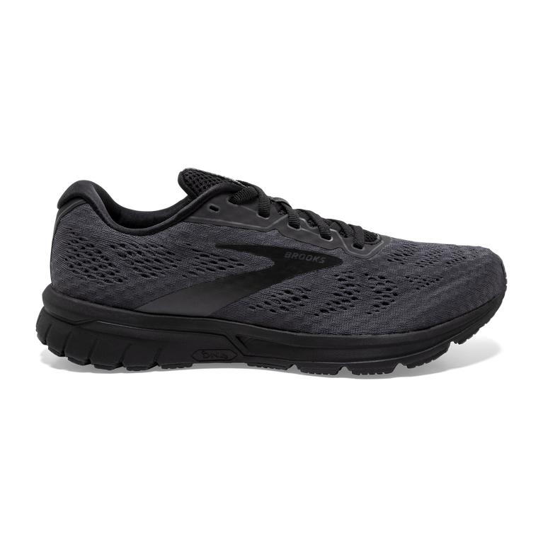 Brooks ANTHEM 4 Neutral Road Running Shoes Mens Online - Black/Ebony/Grey/Charcoal (NGA957236)